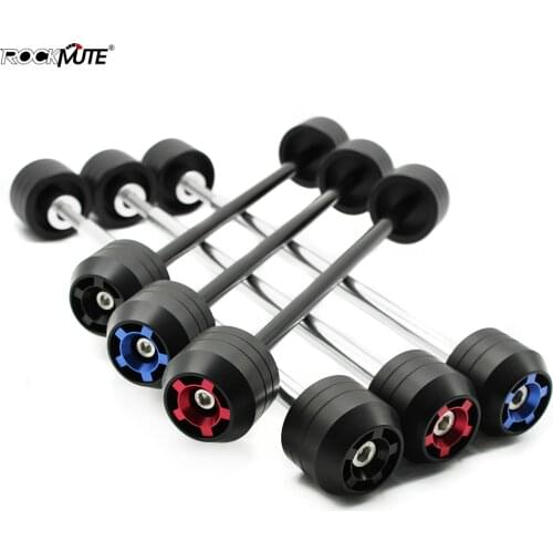 Motorcycle POM Front Rear Axle Fork Wheel Slider Falling Protector For YAMAHA MT-09 Tracer / FJ-09 / Tracer 900 2015-2020