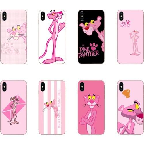 Soft Cases Fundas For Xiaomi Mi A1 A2 A3 CC9 CC9E 9T mi10 mi9 mi8 pro lite SE Kawaii Pink Panther New Multi