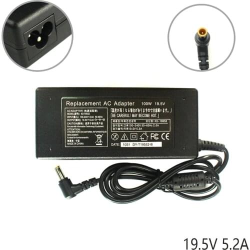 New 19.5V 5.2A Adapter 6.5*4.4mm For SONY LCD TV ADCP-100E03 ACDP-100D01 Power Supply