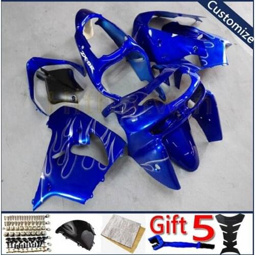 Motorcycle fairings For ZX9R 1998 1999 ZX-9R 98-99 ZX 9R ABS plastic panels kit Custom blue