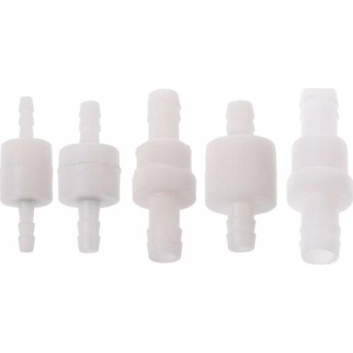 Plastic One-Way Non-Return Water Inline Fluids Check Valves for Fuel Gas Liquid