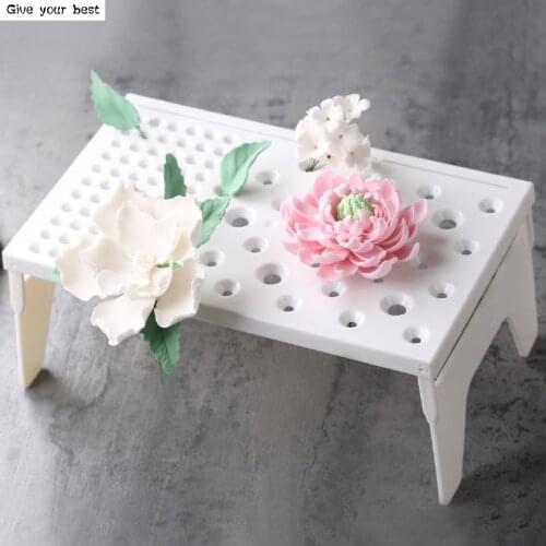 Fondant Cake Tools Fondant Flower Shaping Pad Frozen sugar drying rack Cake Molds for the Kitchen Baking Cake Decorating