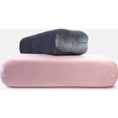 Yoga Bolster Rectangular - Washable Cover Organic Cotton - Yoga Bolster Cushion -Yoga Pillow