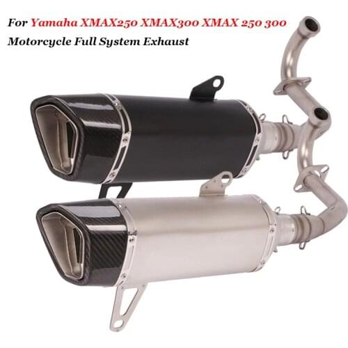 Slip On For YAMAHA Xmax 250/300 Scooters 2017 2018 2019 Xmax 250 Xmax 300 exhaust motorcycle Modified Exhaust Muffler