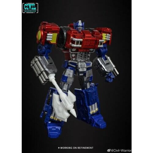 Brand New Civil Warrior General Grant CW-01 CW01 OP Transforamtion Toy Action Figure