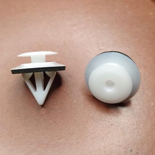 10/20/50Pcs For Mazda G18K-51-SJ3 Door Trim Panel Retainer Nylon Auto Fastener Clips Car Styling Rivets Kit 11.5mm Hole