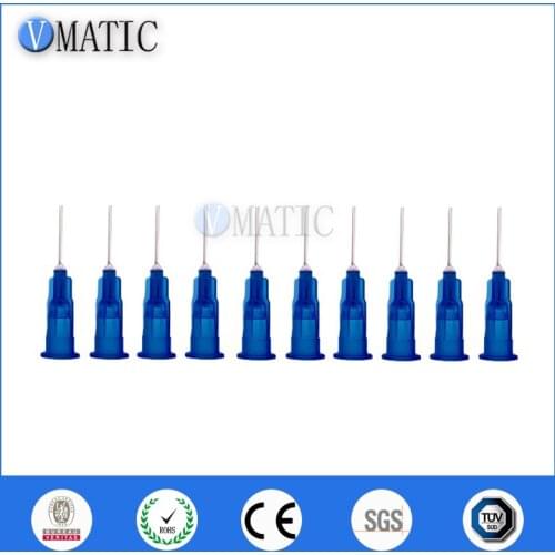 Free Shipping 100pcs 23G Stainless Steel Dispensing Tapered Pinhead Glue Liquid Needles 1/2 Inch For Dispenser Controller