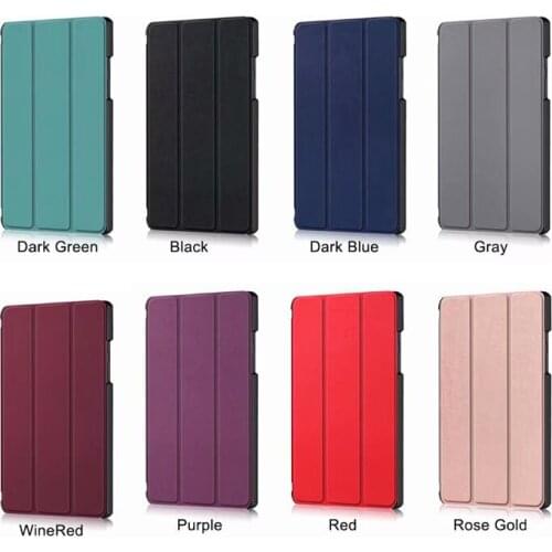 30PCS/Lot New Flip Slim Cover For Samsung Galaxy Tab A7 10.4 SM-T500 T505 T507 Luxury Folio Stand PU Leather Case