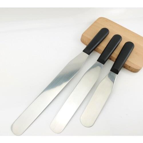 8/10-inch stainless steel cake scraper baking decoration Pastry tools Cream Smooth Spatula cake decoration Kitchen Accessories
