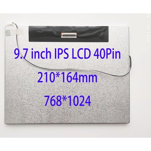 9.7 Inch Car Navigation Universal LCD 40pin 1024*768 NEW IPS TN For Radio 210*164mm Carplay TXD097 WD097 KL097