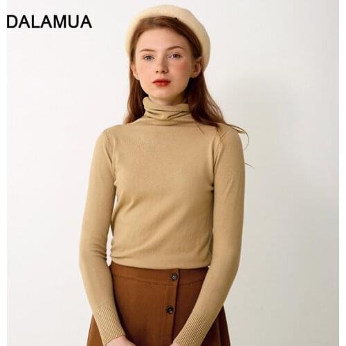 DALAMUA Women's Knitted T-shirts