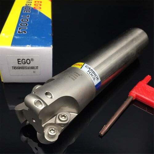 Milling cutter holder TRS6R40D32d160L3T corner rounding end mills ball nose end mills RDMT1204 TRS6R