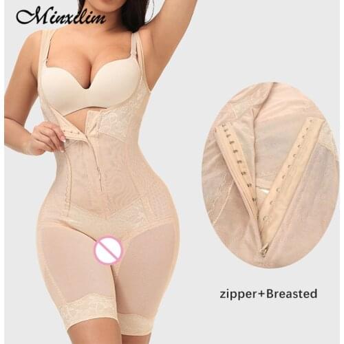Fajas Colombianas Reductora Butt Lifter Tummy Control Body Shaper Waist Trainer Corset Shapewear Bodysuit Slimming Underwear