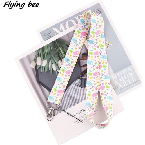 Flyingbee Infant Baby Creative Lanyard Badge ID Lanyards Mobile Phone Rope Key Lanyard Neck Straps Accessories For Mother X1903
