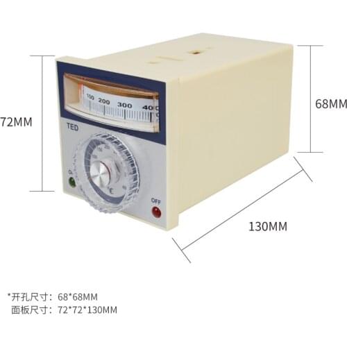Ted-2001 temperature controller pointer type temperature oven oven temperature meter thermostat temperature controller