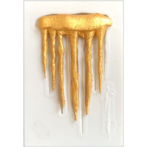 Glacier Fondant Cake Silicone Mold Cookie Ice Cream Molds Candy Chocolate Pudding Mould Baking Cake Decoration Tools