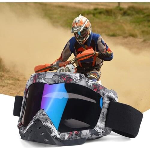 Motocross Goggles Dirt Bike Motorcycle Off Road MX Goggles UV Protection Glasses Moto Googles a prueba de polvo gafas