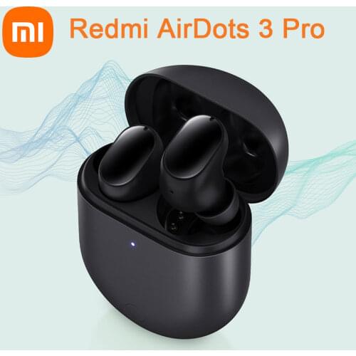 Original Xiaomi Redmi AirDots 3 Pro Mi True Wireless Bluetooth 5.2 Earphone Adaptive Noise Cancelling Earbuds 35dB ANC TWS