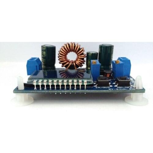 Boost Module Constant Voltage Constant Current LCD Digital Display Voltmeter Adjustable Step Down Boost 4x