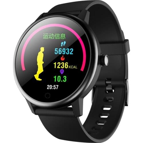 2019 Cool Smart Watch Fashion Casual Sports Wristband New Circle Screen Custom Wallpaper Heart Rate Sleep Monitoring Bracelet