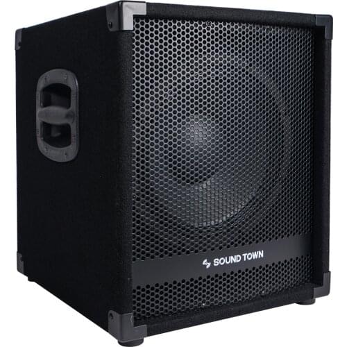 Sound Town METIS Series 1400 Watts 12” Powered PA DJ Subwoofer with 3” Voice Coil (METIS-12SPW)