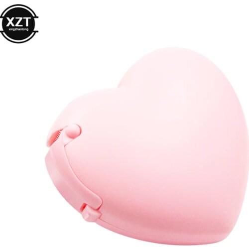 Candy Color Masking Tape Cutter Design Of Love Heart Washi Tape Cutter Office Tape Dispenser School Supply