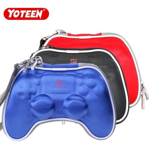 Yoteen Hard EVA Pouch for PS4 Controller Dualshock 4 Bag Travel Carry Case Controller Protective Hand Shockproof Pocket