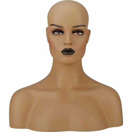Female Firberglass Mannequin Head