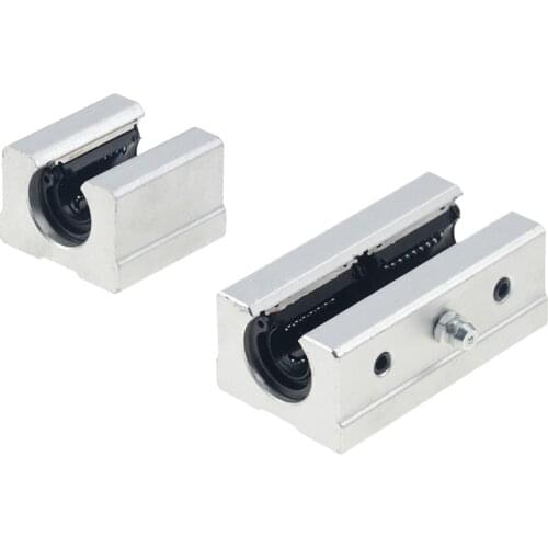1PC SBR10UU SBR12UU SBR16UU SBR20UU SBR16LUU SBR20LUU linear Ball Bearing Block open type CNC Router SBR linear guide