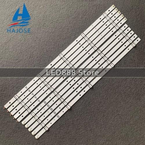 100% New 10pcs/Kit 5leds LED strips for SONY 60 TV KD60X690E KD60X690 SONY 60 TV KD 60X690E A8387828A SVG600A36 A SVG600A36 B