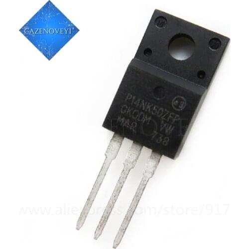 10pcs/lot STP14NK50ZFP P14NK50ZFP STP15NK50ZFP P15NK50ZFP TO-220F 14A/15A 500V MOSFET transistor In Stock