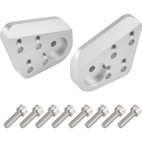 2pcs Silver Handlebar Riser For BMW R1200RT R1150RT R1100RT R1100R R1150R R 1100 1150 1200 RT R Motorcycle Accessories Parts