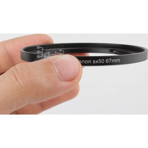 10PCS Camera FA-DC67A Lens Adapter for PowerShot SX30 IS SX40 SX50 HS SX60 SX70 HS Mount 67mm Filter / lens hood Accessories