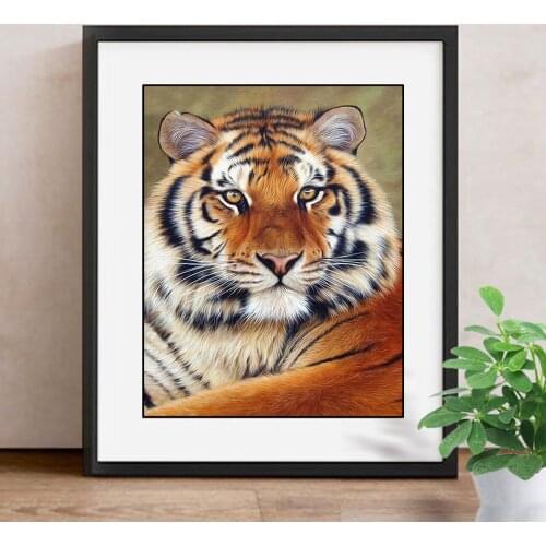 5D DIY Diamond Painting Full Square Animal Tiger Embroidery Sale Pictures Of Rhinestones Diamond Mosaic Home Decor Gift