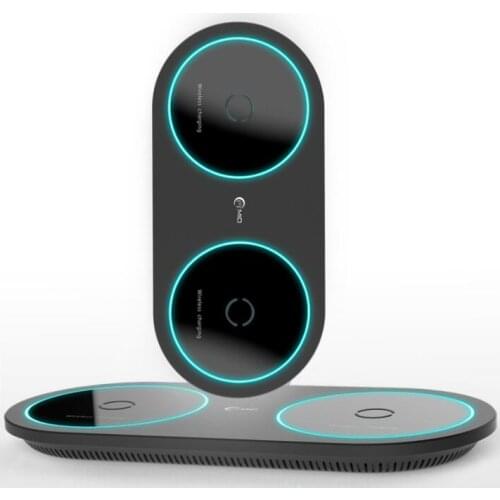 30W Qi Wireless Charger for iPhone 12 11 Pro X XS 8 Dual 15W Fast Wireless Charging Pad for Samsuang s10 s20 airpods universal