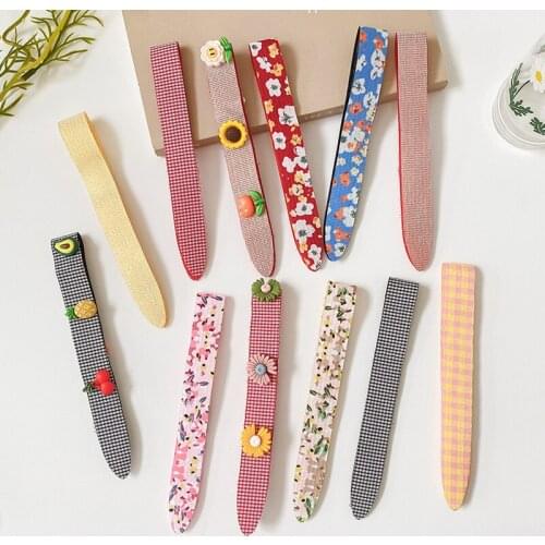 Children Cute Cartoon Flower Bangs Stick Hairbands Baby Girls Lovely Broken Hair Artifact Headbands Kids Hair Accessories