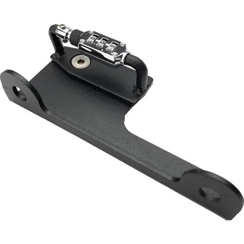 For BMW R1200 GS LC/ ADV 2013-2019 R1250 GS/ADV 2019 Motorcycle Helmet Lock Password Mount Hook Black Side Anti-theft Security