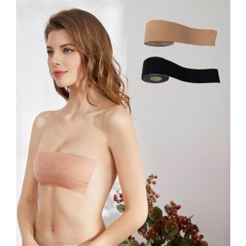 Skin Color Elastic Chest Stickers Gather Chest Stickers Tape Invisible Lifting Self-adhesive Sports Bandage Chest Stickers
