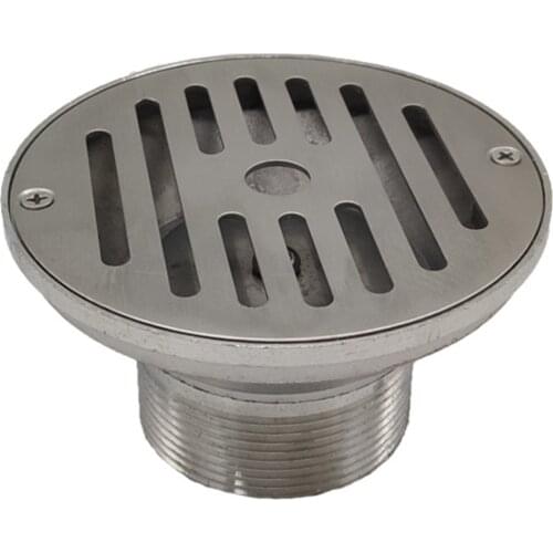 Swimming Pool Round Stainless Steel Main Floor Drain Water Inlet Outlet Pool Wall Overflow Stainless Steel Floor Drain