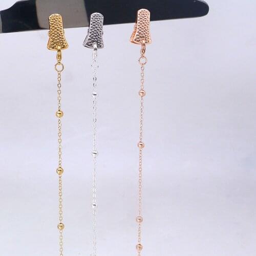 LuReen Fashion Metal Eyeglass Chains for Women Men Face Mask Strap Glasses Holder Neck Mask Clip Cords Fashion Eyewear Jewelry