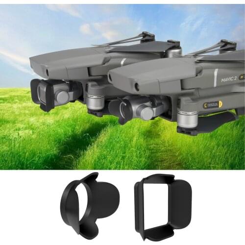 Mavic 2 Camera Lens Sun Hood Cover Sun Shade Anti-glare Sunshade Gimbal Camera Protector for DJI Mavic 2 Pro Zoom Spare Parts