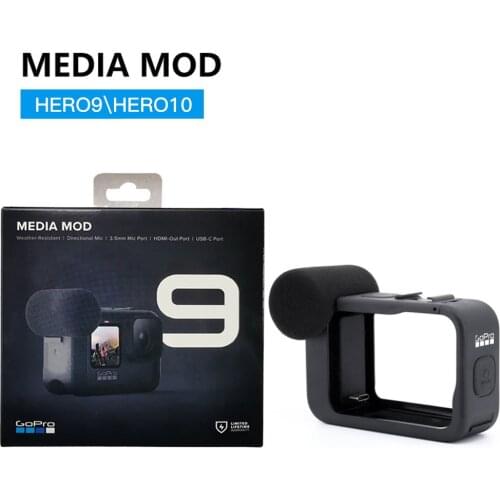 GOPRO HERO9 Black Camera Media Mod Offcial Accessory(FRAME ONLY