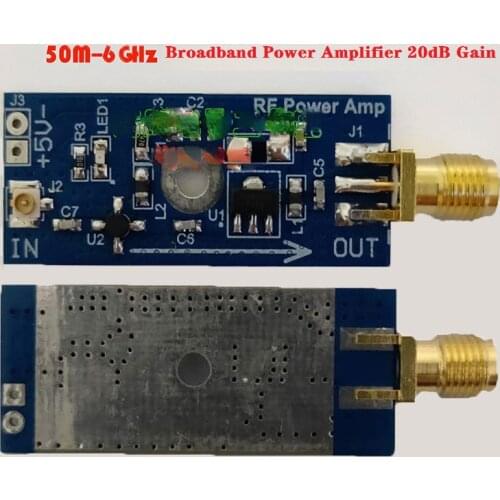 SBB5089 Module Small Signal RF Power Amplifier 50M-6GHz Wideband 20dB Gain