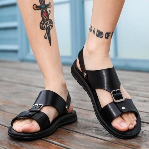 Rubber Sandals Men Sandalle Homme Sandalias Playa Hombre Sandalia Rasteira Sandal Men Shoes Sandalen Herren Deportivas