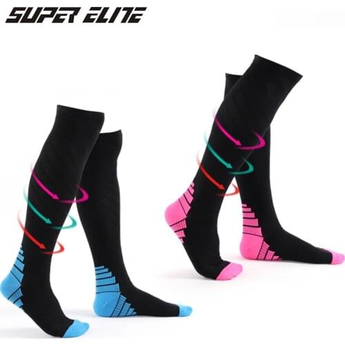 New 2Pairs /Winter High Quality Compression Long Tube Sports Socks Riding Basketball Main Ball Christmas Gift Mens Skateboard