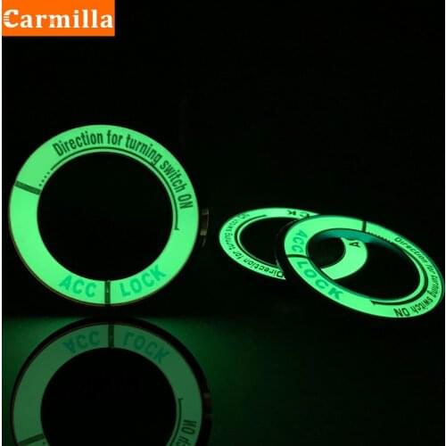 Car Ignition Switch Decoration Modified Keyhole Ignition Switch Cover for Chevrolet Cruze 2009-2014 for Opel ASTRA J Insignia