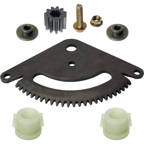 Selective Sector Gear Pinion Gear W/Bushings compatible with John Deere L118 L120 L130