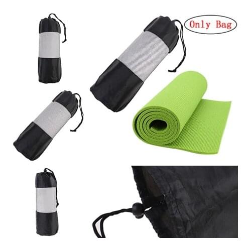 Sport ExerciseMat Carry Strap Drawstring Bag Gym Bag Fitness Backpack 35*10.5cm Yoga Bag Canvas Practical Yoga Pilates