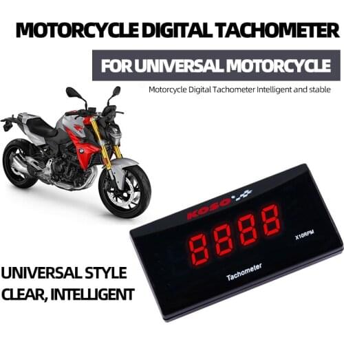Motorcycle Tachometer Rpm Gauge Digital LCD Dashboard Tach Hour Meter RPM LCD Display For Kymco Xmax PCX Forza NSS300 BMW C400