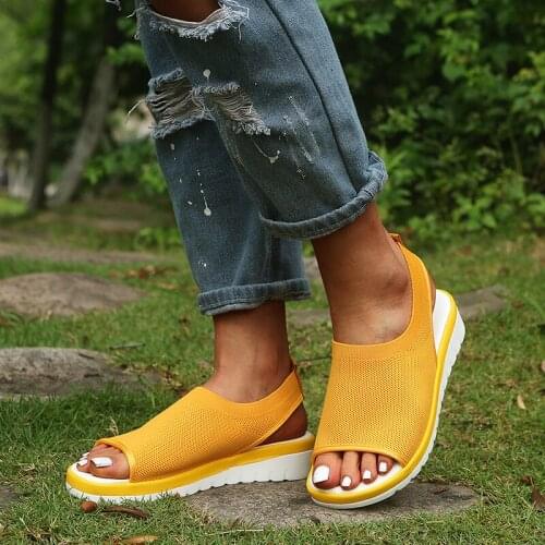 Women Sandals Plus Size Wedges Shoes For Women 2021 Flip Flop High Heels Sandals Summer Shoes Chaussures Femme Platform Sandals